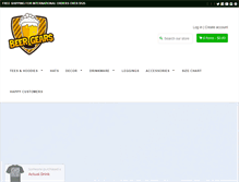 Tablet Screenshot of beergears.com